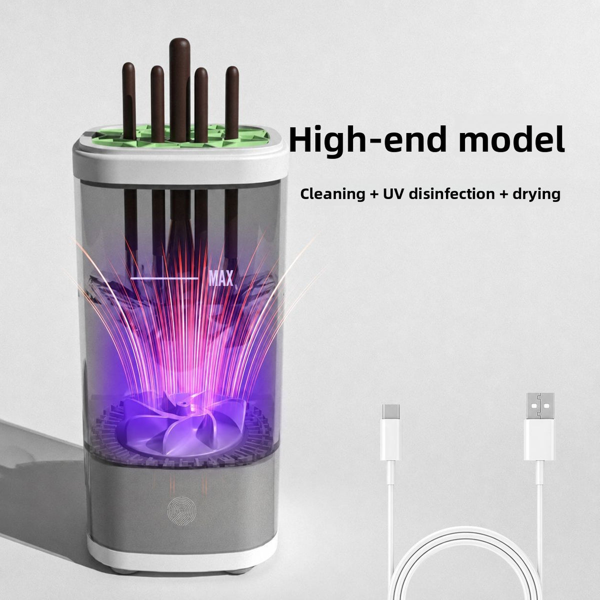 USB Rechargeable Makeup Brush Cleaner